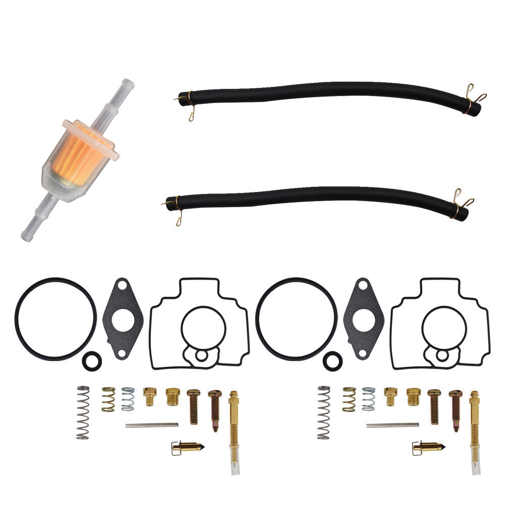New Carburetor Rebuild Kit Fit for John Deere Mower 345 425 445 - FD620 FD620D Carb MIA11386 MIA12362 AM118872