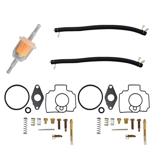 New Carburetor Rebuild Kit Fit for John Deere Mower 345 425 445 - FD620 FD620D Carb MIA11386 MIA12362 AM118872