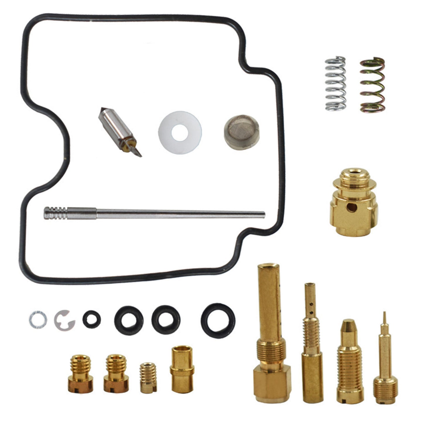 Carburetor Carb Rebuild Repair Kit Fits for Yamaha Grizzly 660 4x4 2002-2005 YFM660FW