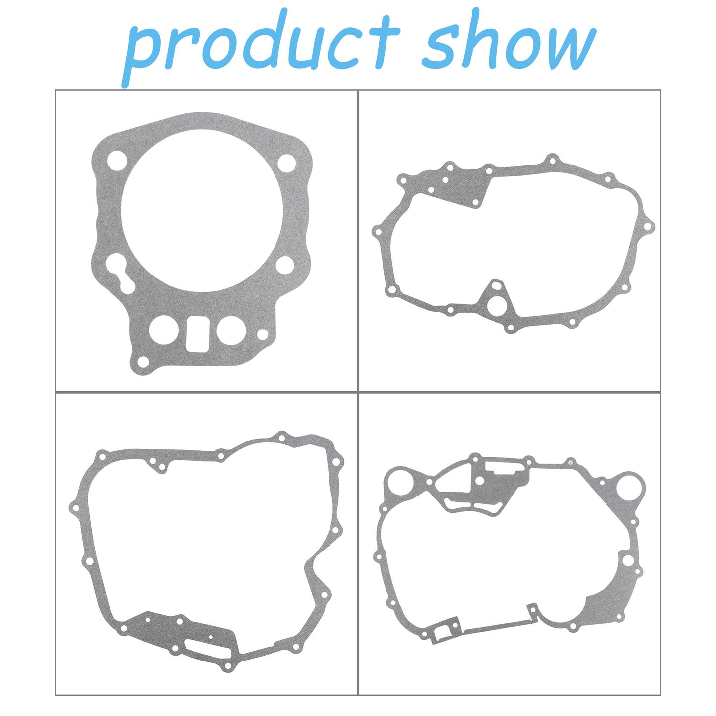 ALL-CARB Complete Engine Top End Gasket Kit Replacement for Honda Foreman 450 TRX450 1998 1999 2000 2001 2002 2003 2004