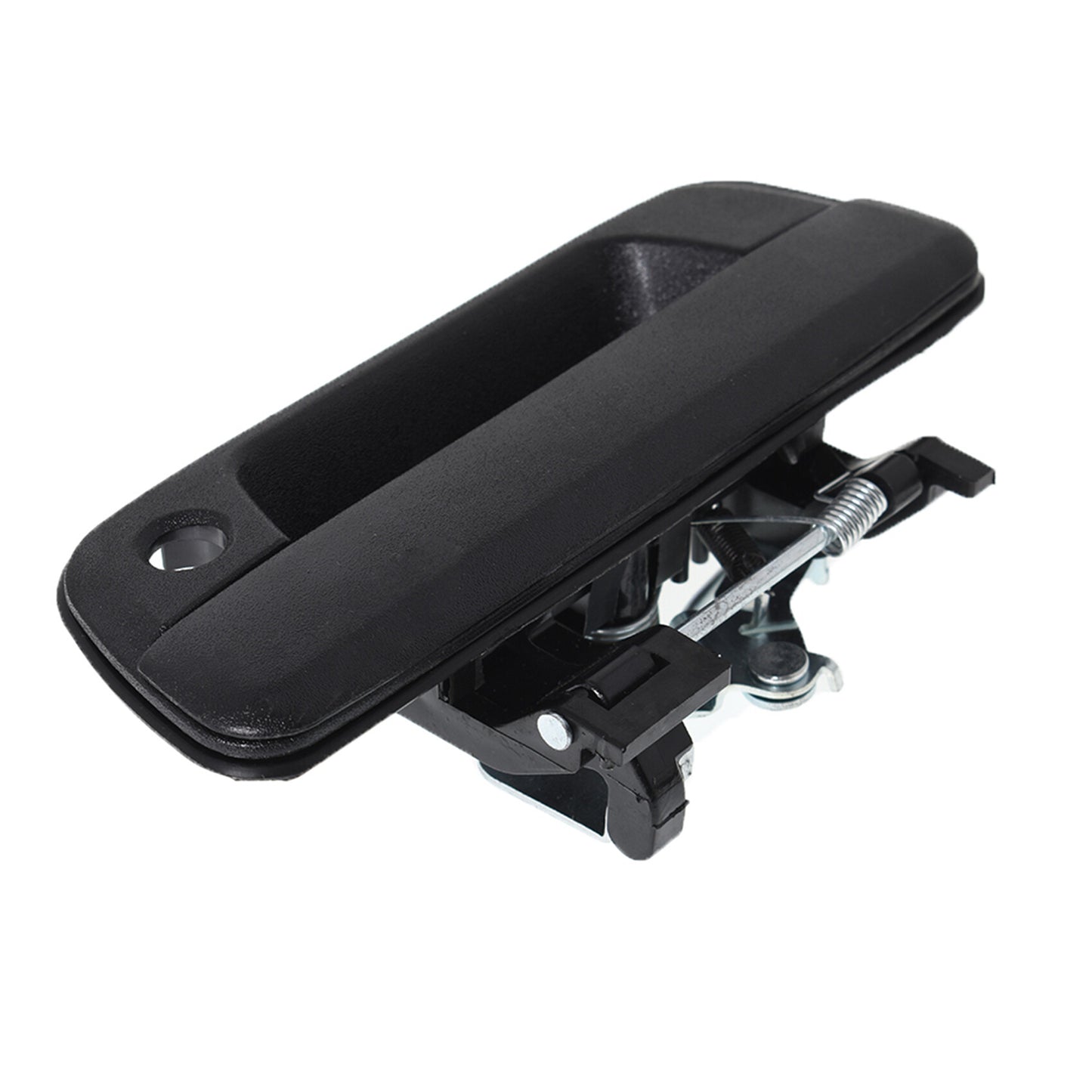 ALL-CARB Textured Black Outside Exterior Door Handle Rear Tailgate Handle With Keyhole Replacement for 2004-2012 Colorado Canyon GM1915118 25801998 93376845