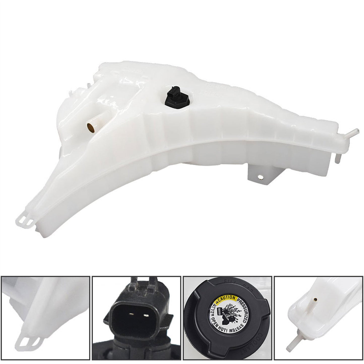ALL-CARB Coolant Reservoir with Sensor 603-5203 Replacement for 2009-2017 Freightliner Cascadia 2010-2015 Freightliner Columbia
