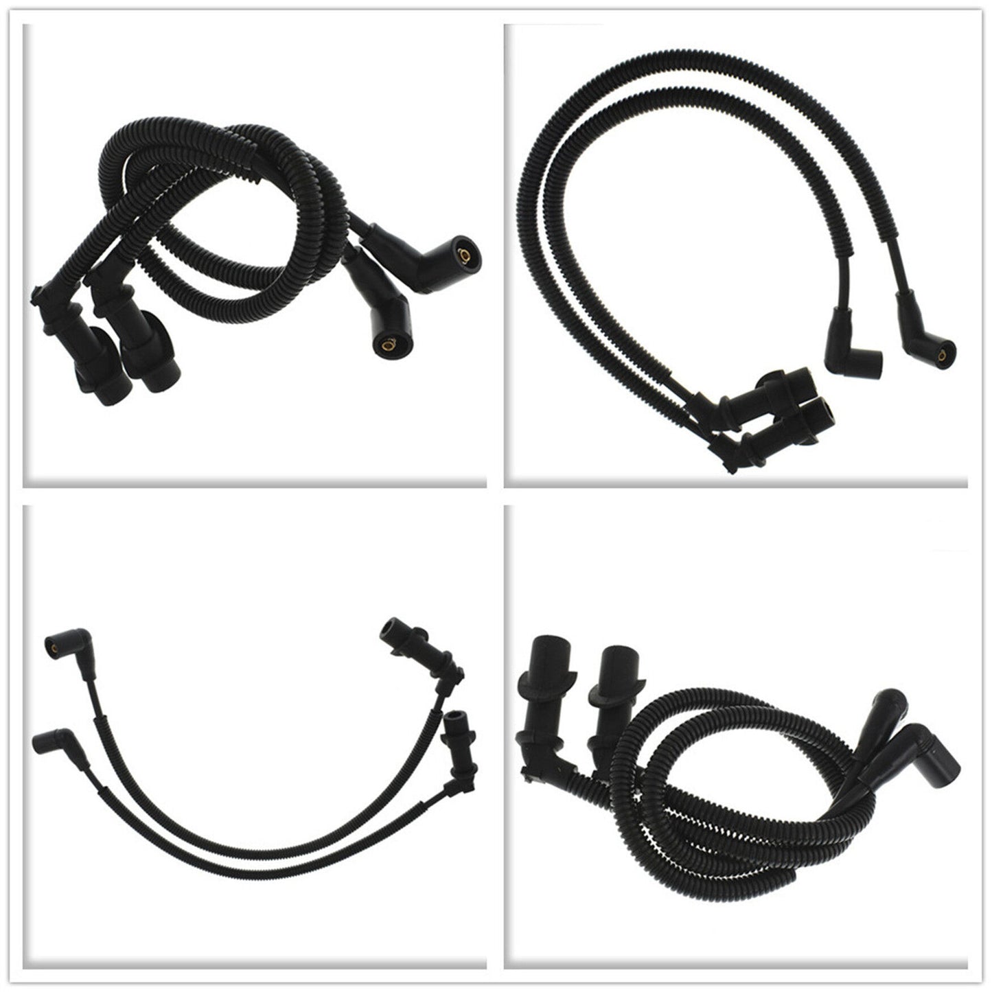 ALL-CARB Ignition Coil Spark Plug Wire Replacement for Polaris Sportsman Ranger RZR 700 800 4012439 4011365 4010909