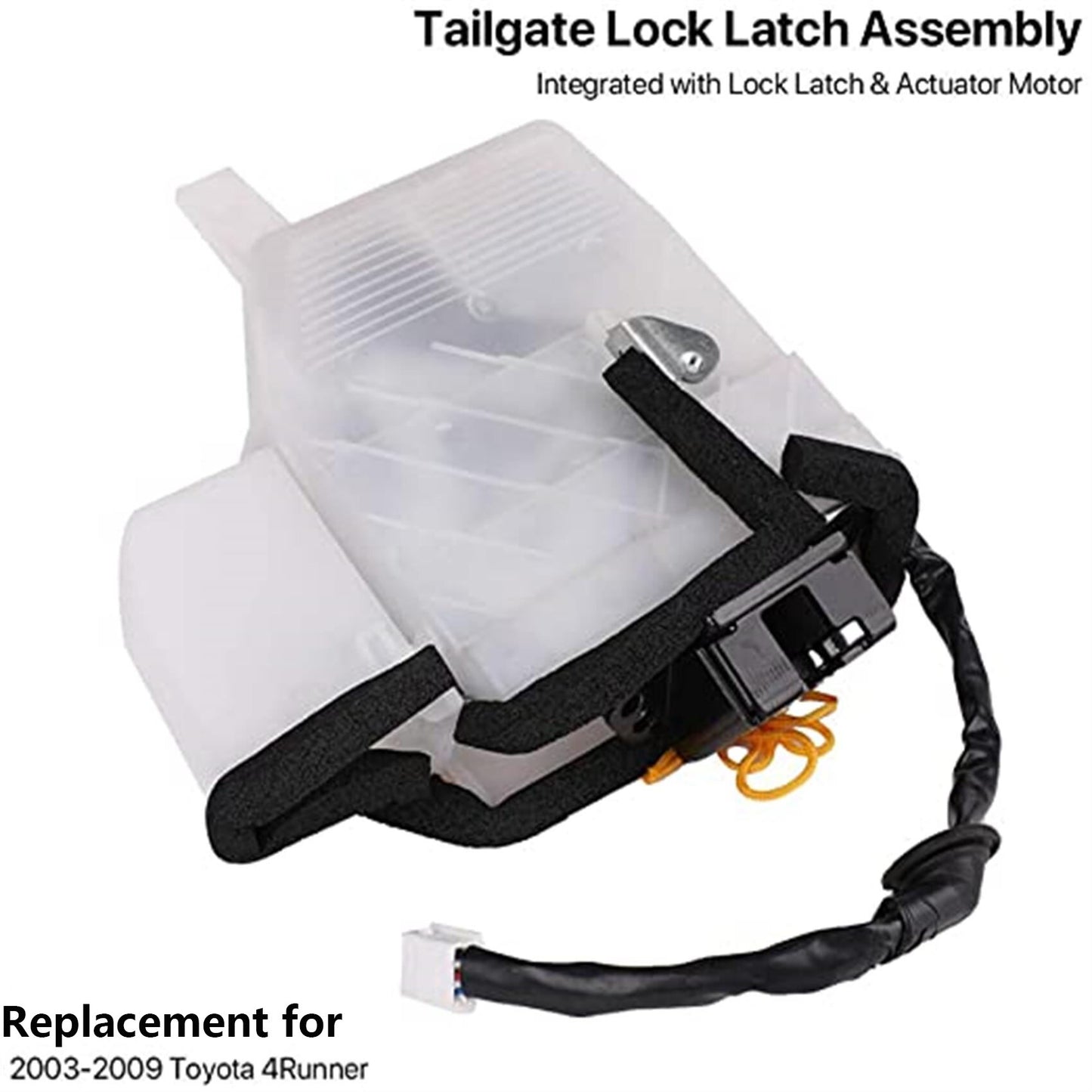 ALL-CARB Trunk Hatch Latch Tailgate Lock Actuator Motor Assembly Replacement for Toyota 4Runner Replace 69110-35062 69110-35090