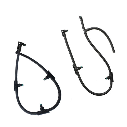 ALL-CARB Fuel Injector Return Line Kit Replacement for 2004.5-2010 LLY Duramax Diesel Pickup Truck Engines 6.6L 2PCS 97328733, 98062291, 0928402097, 0928400552