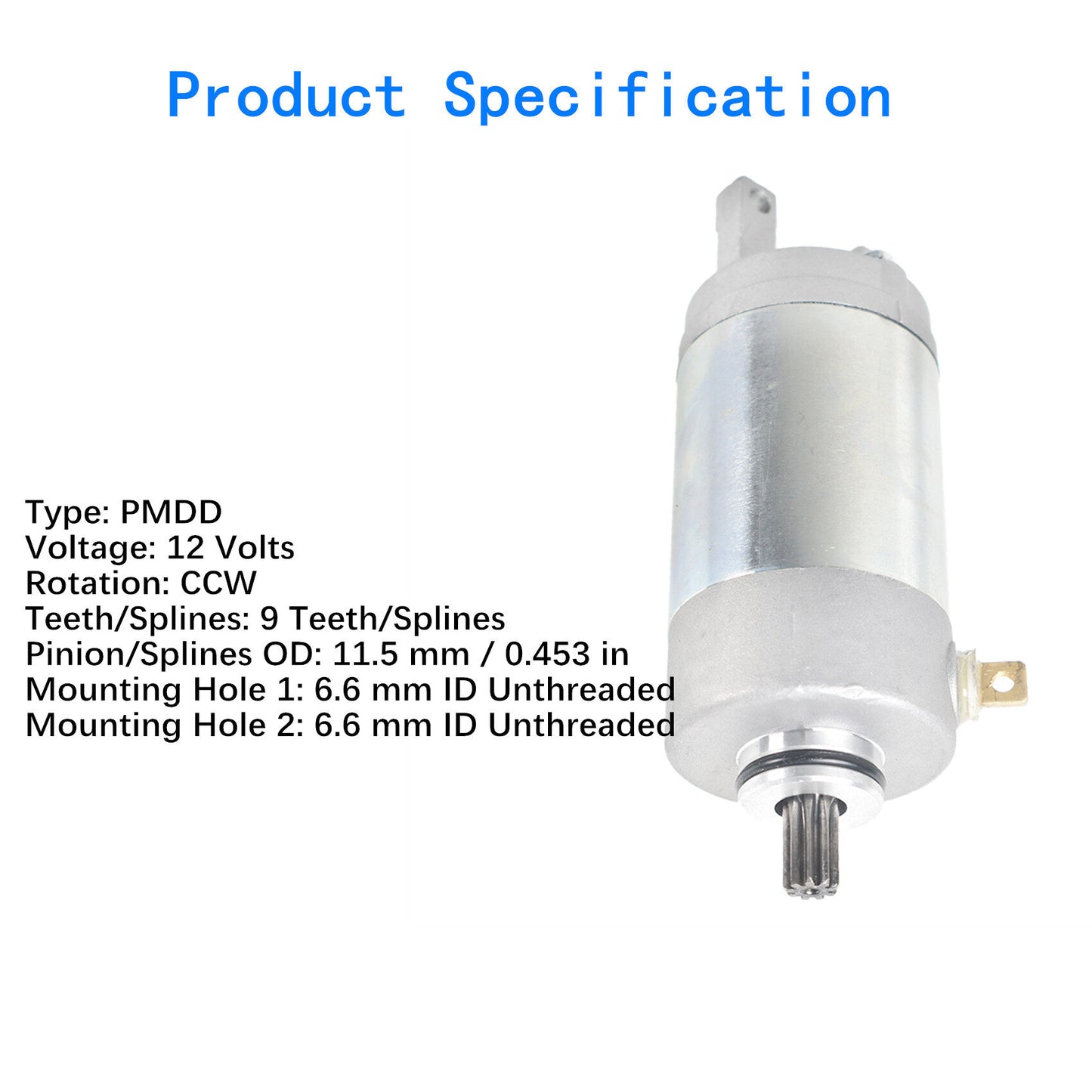 ALL-CARB Starter Replacement for Yamaha 125 Breeze YFA1 124Cc 1989-2004 3FA-81800-01-00