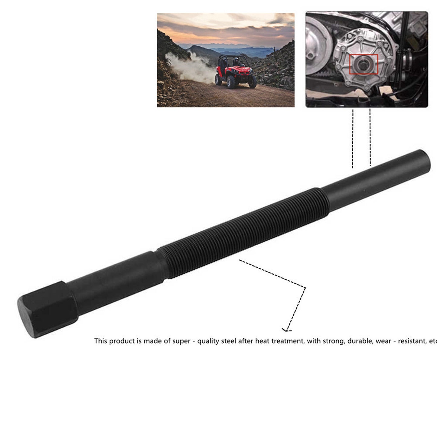 ALL-CARB Primary Clutch Puller Tool Replacement for Can Am X3 X3 Outlander Maverick 1000 800R e Black Max