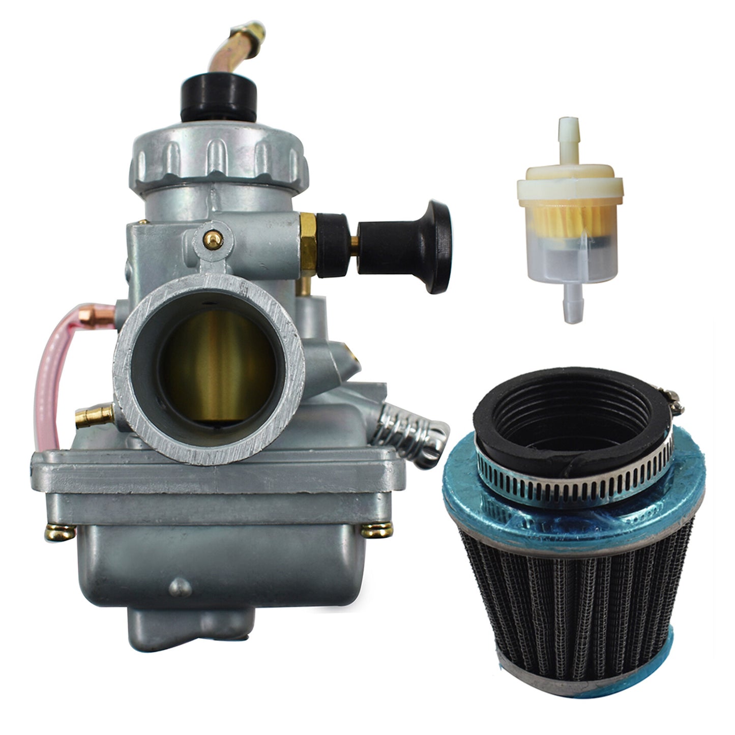 Carburetor Carb with Air Filter Fit for 1988-1993 1995 1997 2004 2006 Yamaha Blaster 200 YFS200
