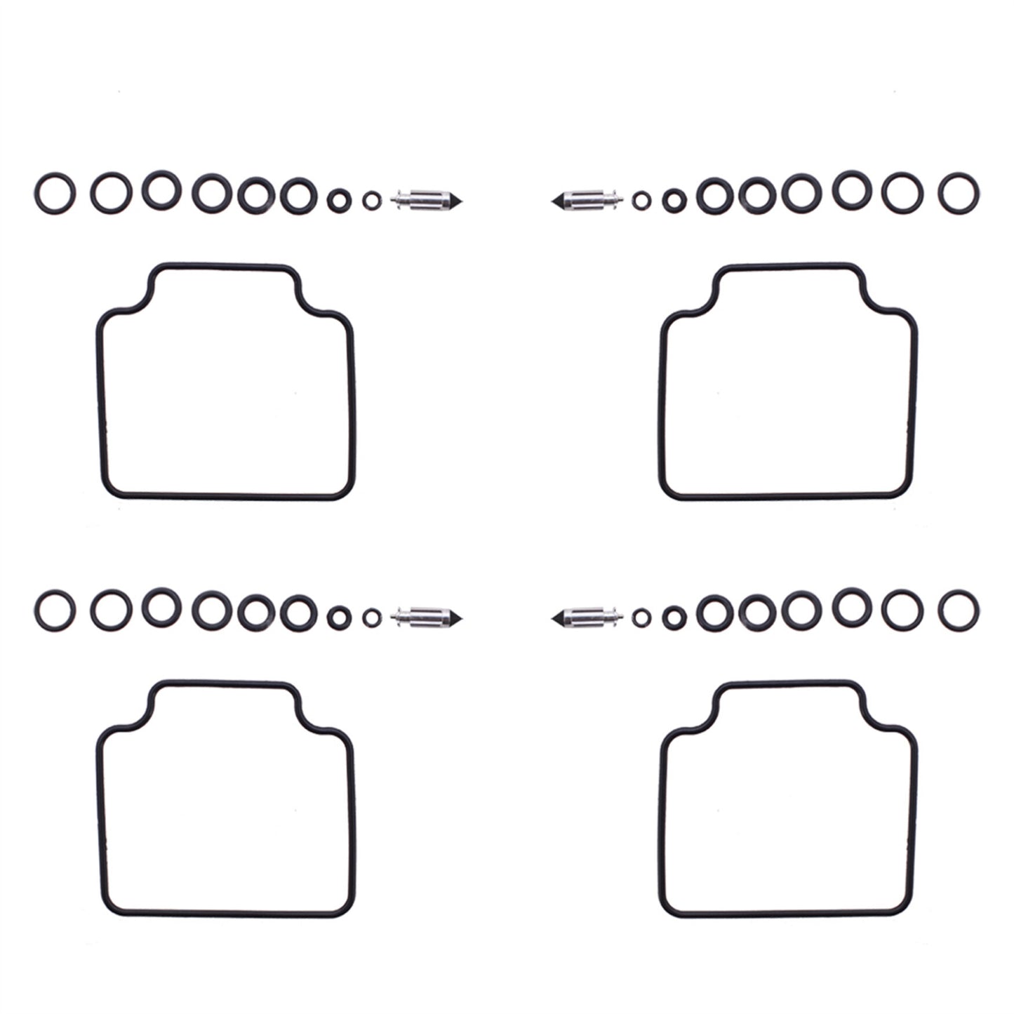 ALL-CARB Carburetor Carb Rebuild Repair Parts Kit CB550 SC CB650 SC CB700 SC CB7S0 SC Replacement for Honda Nighthawk Kit