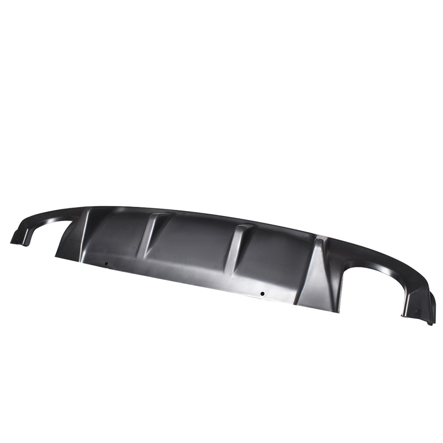 ALL-CARB Matte Black Rear Bumper Lip Spoiler Diffuser Splitter Valance Replacement for Infiniti Q50 2014-2017