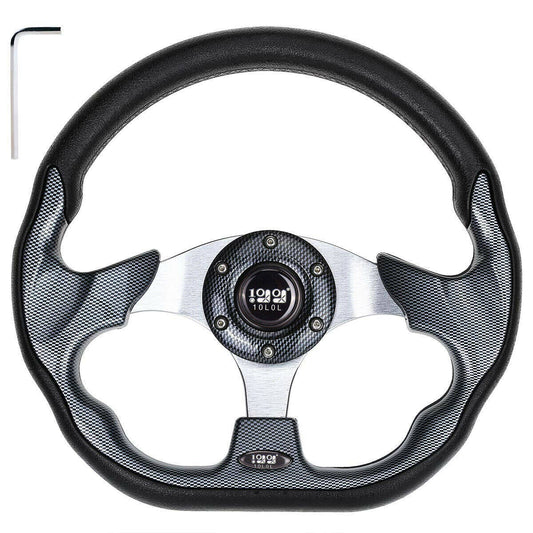ALL-CARB Steering Wheel Replacement for EZGO TXT RXV Club Car DS Precedent Yamaha G29