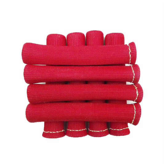 ALL-CARB Red Spark Plug Wire Boots Heat Shield Protector Sleeve 1200° Replacement for SBC BBC 8 Pcs