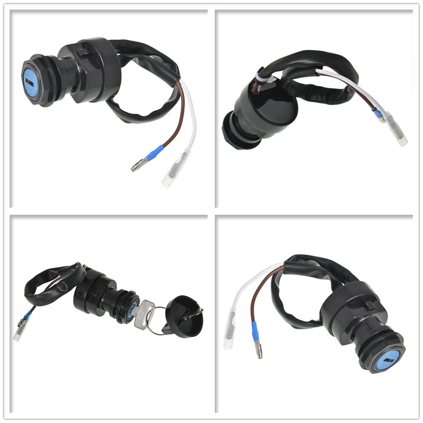 ALL-CARB Ignition Key Switch Replacement for Kawasaki 1988-2004 Bayou 300 KLF300B 27005-1132 27005-1159 27005-1201