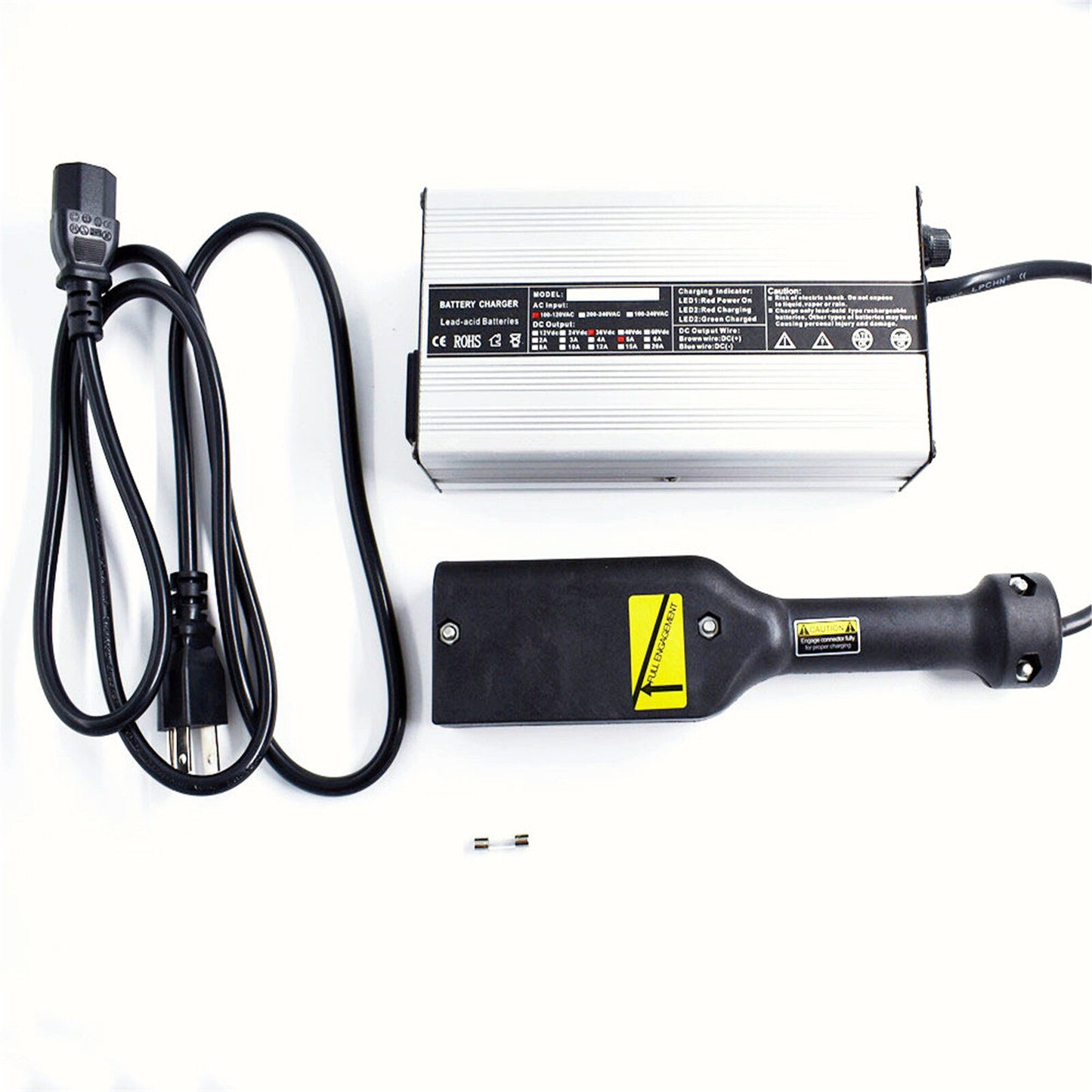 ALL-CARB Battery Charger 36V 5AD Plug Replacement for EZGO TXT Medalist Golf Cart