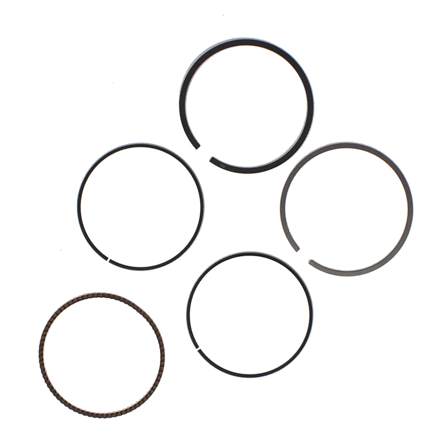 ALL-CARB Standard Bore Piston Rings Replacement for Honda Fourtrax 300 TRX300EX 74mm 2001-2009