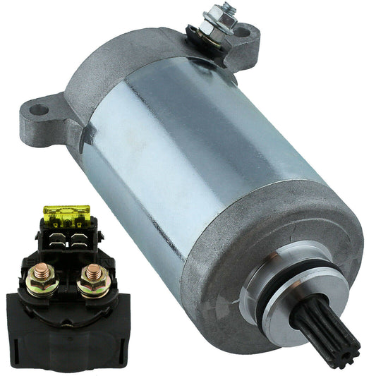 ALL-CARB Starter & Relay Solenoid Replacement for Kawasaki Bayou 220 KLF220 1988-2002 21163-1130 21163-1253 21163-1266