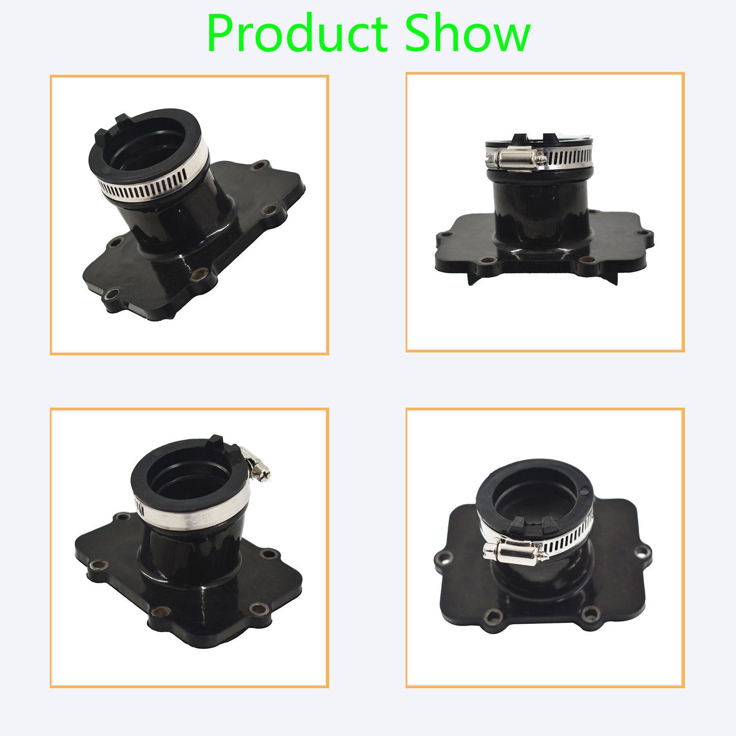 Carburetor Flange Carb Socket Intake Boot Replacement for Ski-Doo 550F 420867300