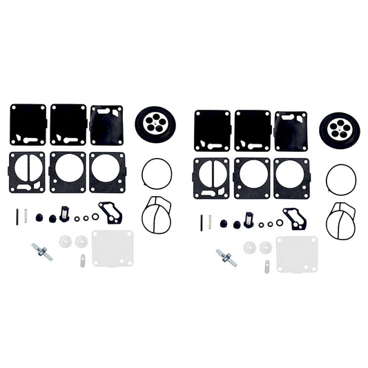 2pcs Carburetor Rebuild Kits Replacement for Yamaha Polaris Seadoo 650 717 720 787 800 SP GS GTX HX XP SP Carb