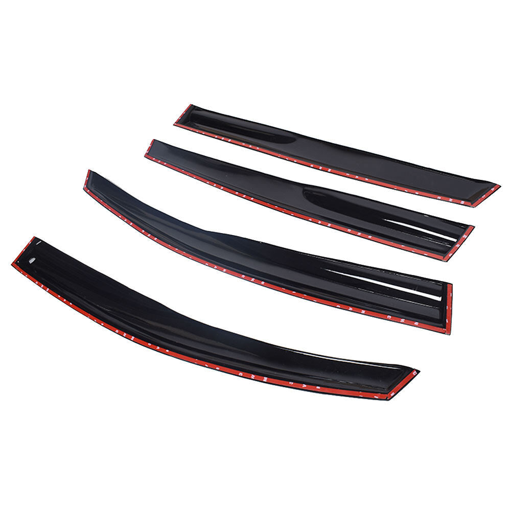 ALL-CARB Window Vent Visors Shade Sun Rain Wind Guards Deflectors Cover Acrylic Replacement for Honda Odyssey 2005-2007 Outside 4 Pieces Black