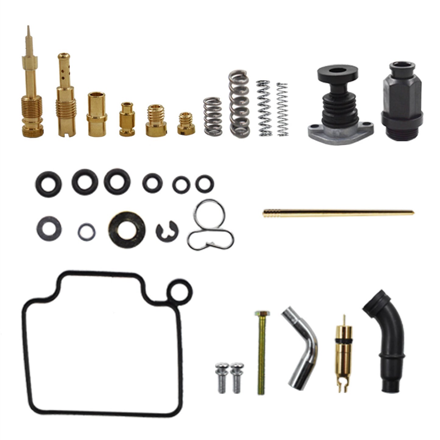 ALL-CARB Carburetor & Primer & Choke Rebuild Kit Replacement for Honda Foreman 450 TRX450FE TRX450FM TRX450ES TRX450S 1998-2004