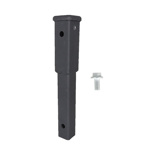 ALL-CARB 12 inch Trailer Hitch Extension Receiver 2 inch 5/8 inch Pin Hole 4000 LBS Tow Capacity 84433 Black