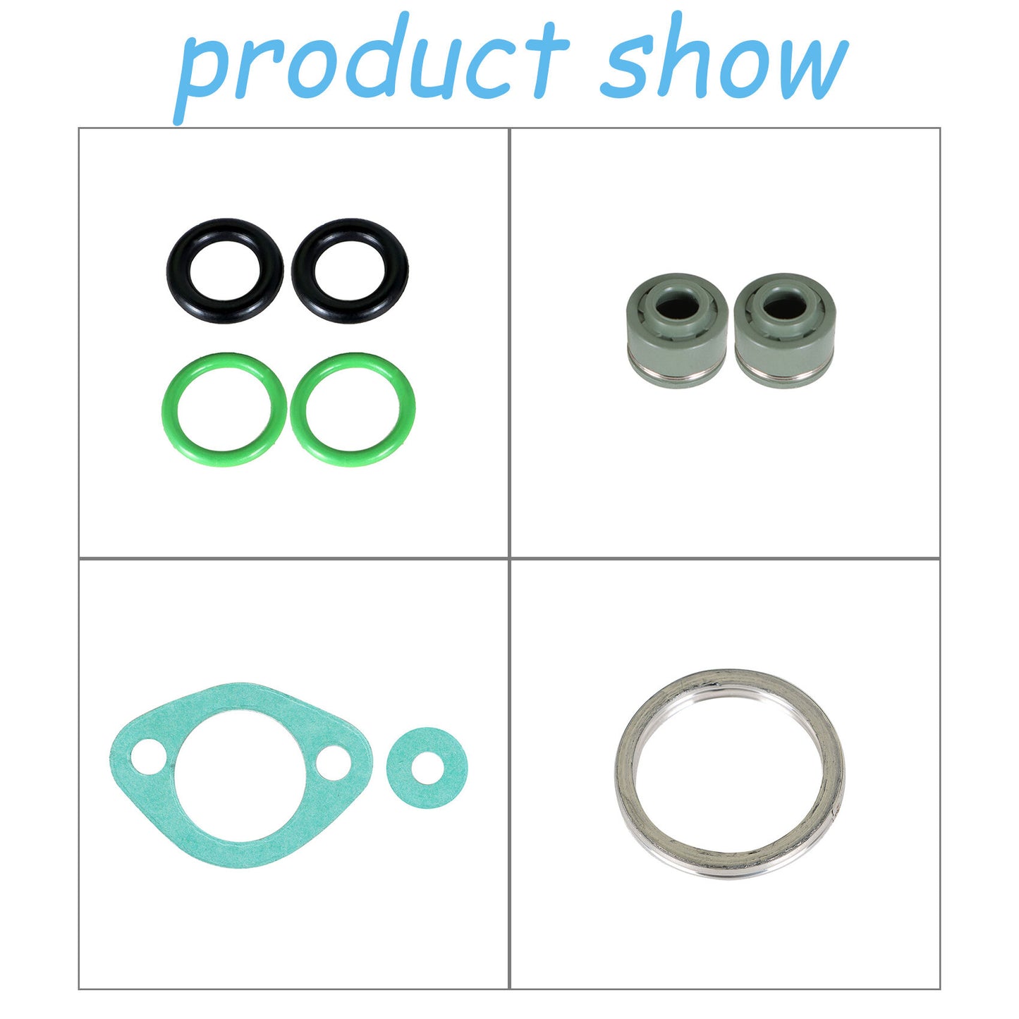 ALL-CARB Rebuild Top End Head Gasket Set Kit Replacement for Honda TRX300FW 300P Fourtrax 1988-2000 12191-HC4-900 91304-HA0-003 12251-HA0-004 91305-HA0-680 18291-MN4-920 12209-KL4-005