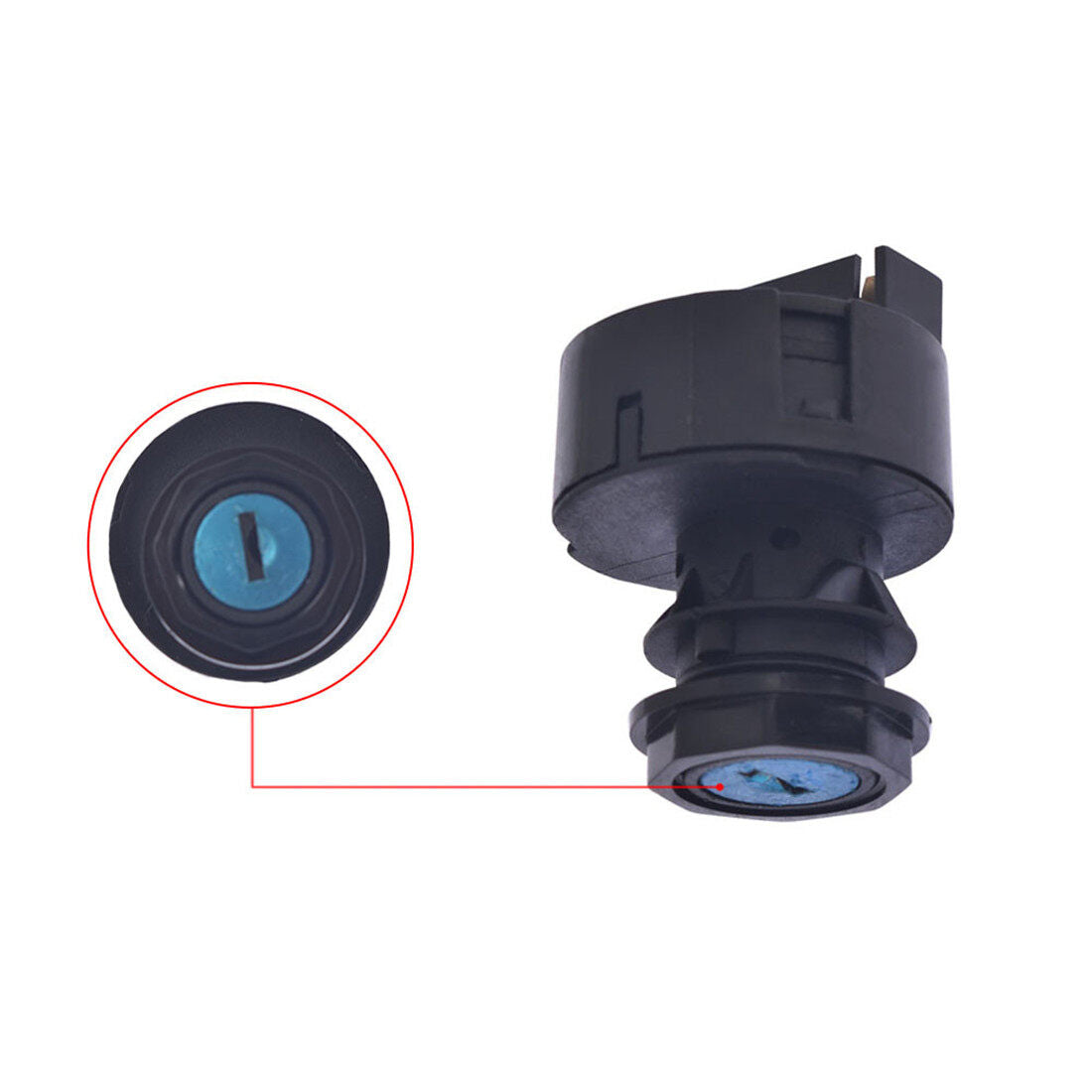 ALL-CARB Ignition Key Switch Replacement for Polaris Predator 500 2003 2004 2005 2006 2007