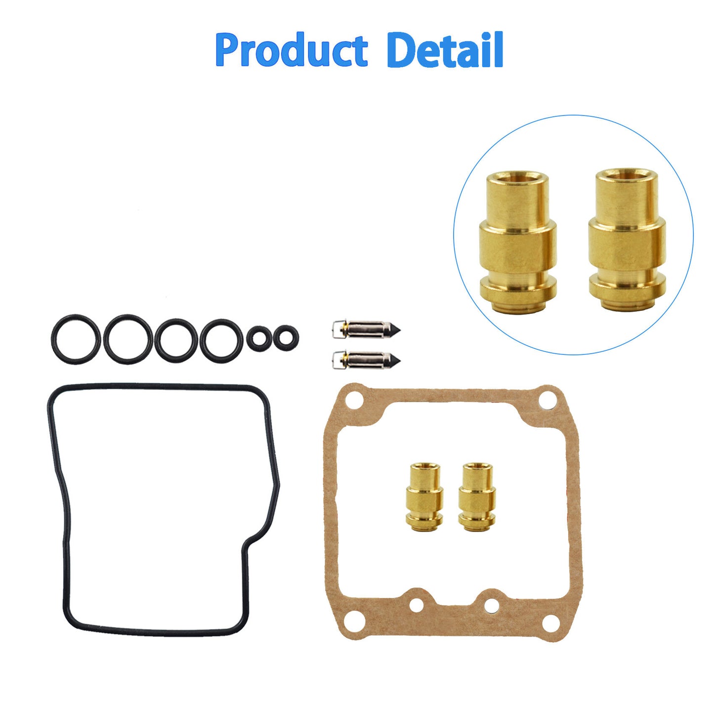 2 Pcs Carb Carburetor Rebuild Repair Kits Fit for Suzuki vs vz 800 1400 vs1400 vs800
