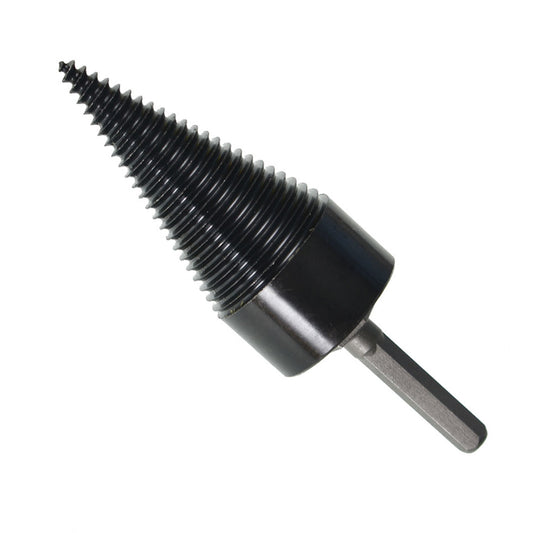 ALL-CARB High Speed Firewood Drill Bit Wood Splitter Screw Splitting Cone Driver (42mm)