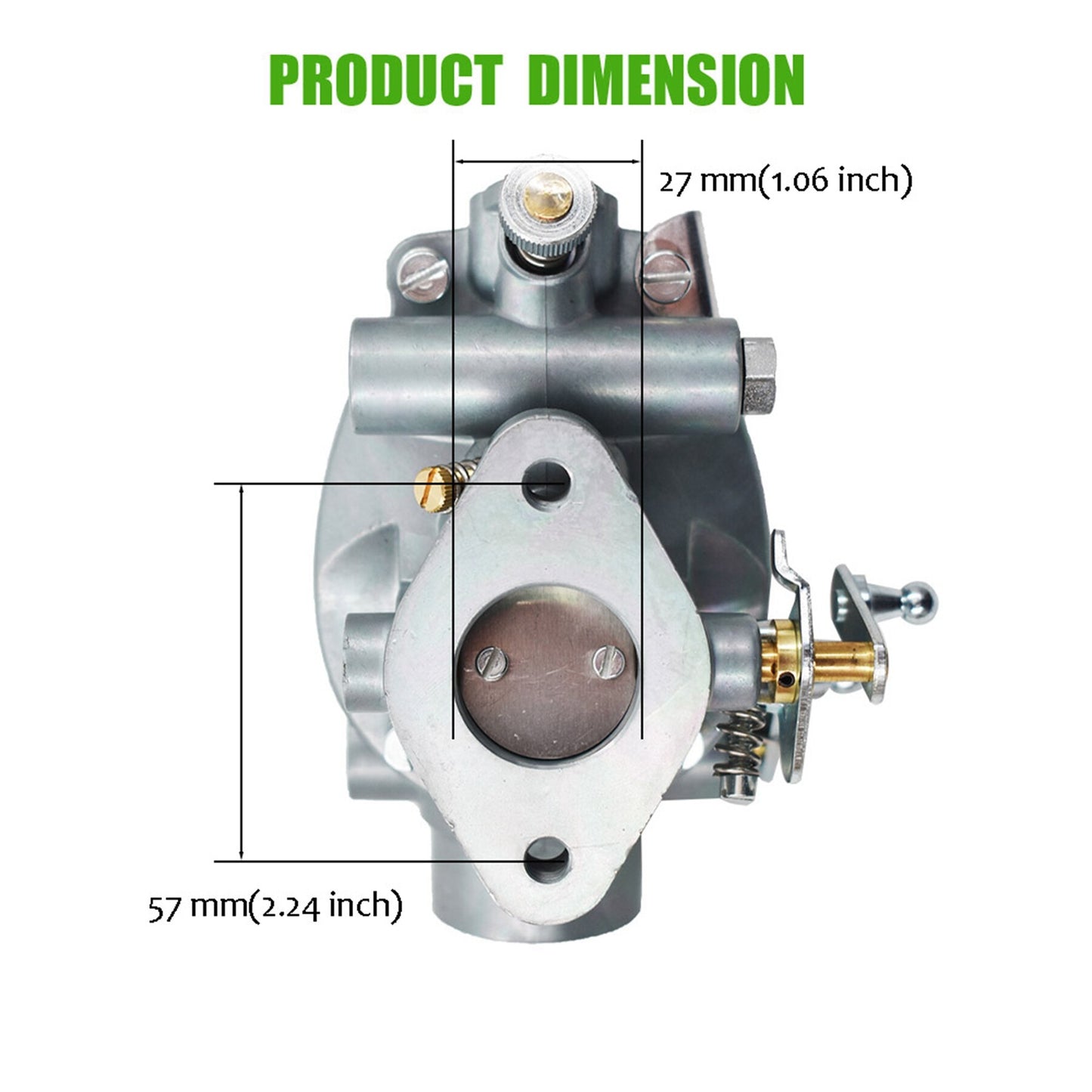 ALL-CARB EAE9510C Tractor Carburetor Replacement for Ford Jubilee NAA NAB 600 700 TSX428 Series with 134 CID Gas Engines