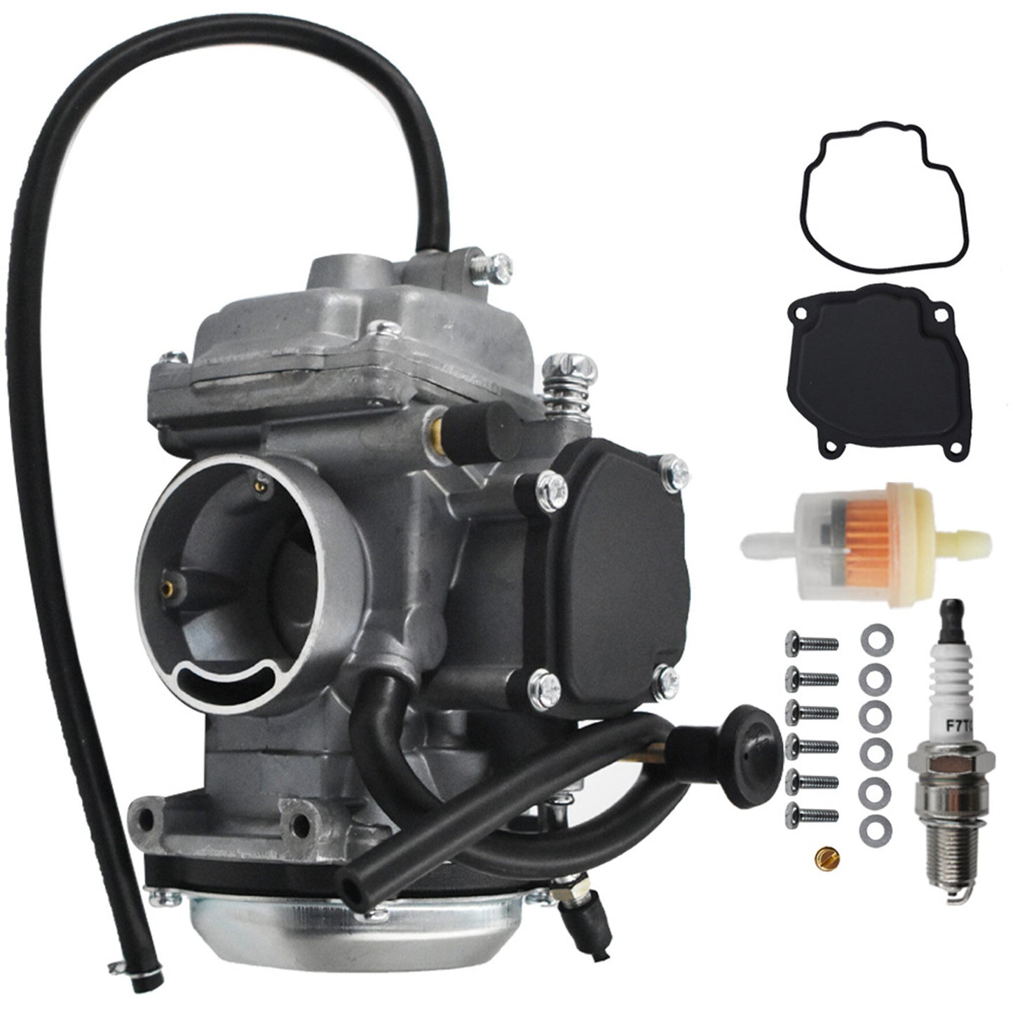Carb Carburetor Replacement for Yamaha Wolverine 350 YFM350FX YFM350 FX 4x4 1996-2005 Replaces 4KB-14901-10-00 4KB-14901-22-00