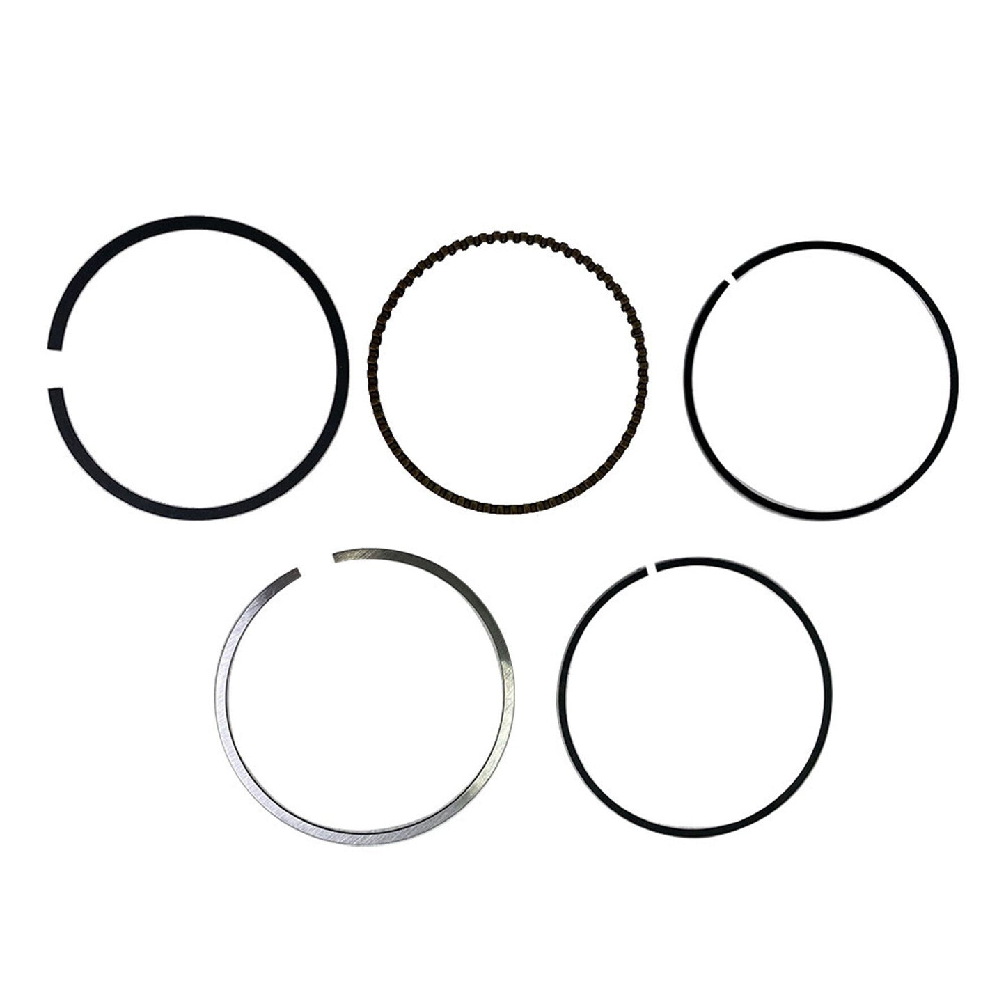 ALL-CARB Cylinder Piston Rings Kit 196CM3 63.5mm Bore 200cc Replacement for Honda ATC200 XL185 XL200