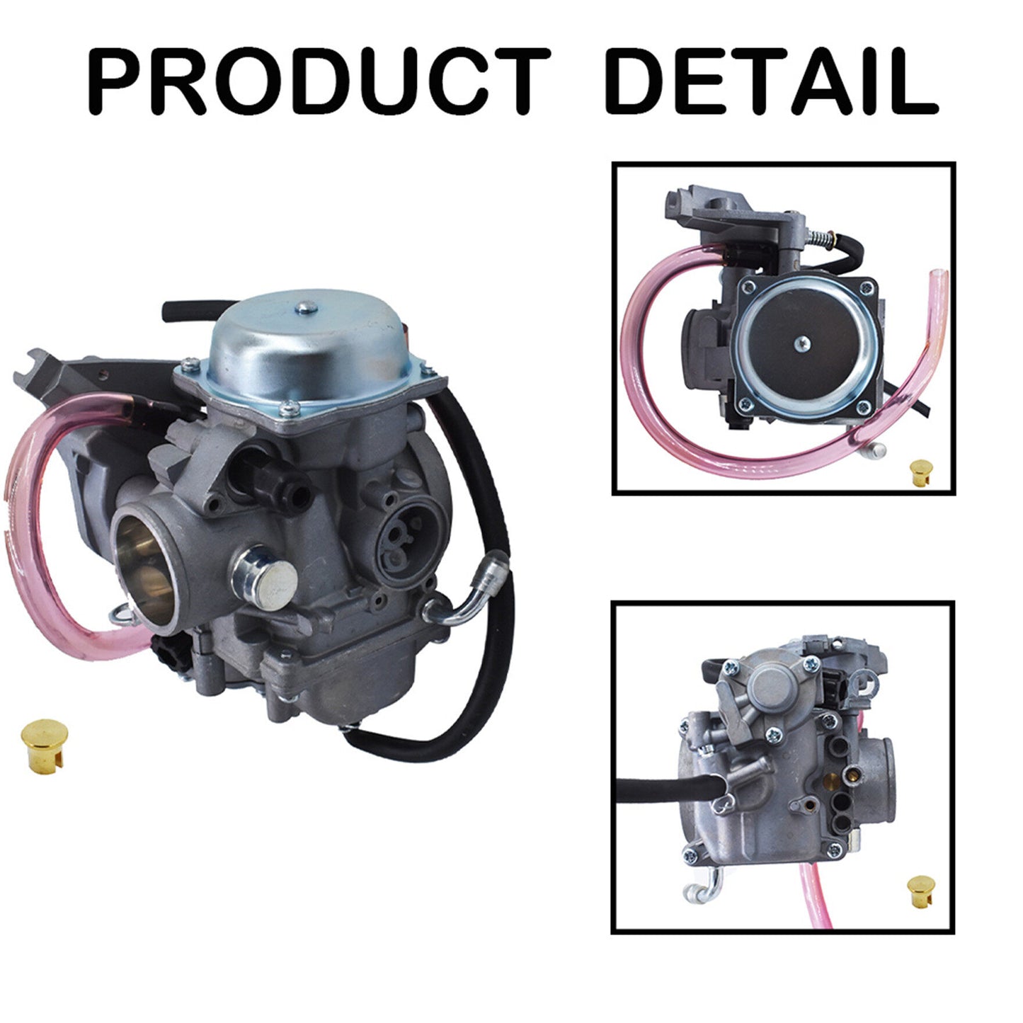Carburetor Carb 0470-458 0470-504 Replacement for Arctic Cat Carb Cvk 36 2003 / Arctic Cat 400 Automatic & Manual Carb 2004