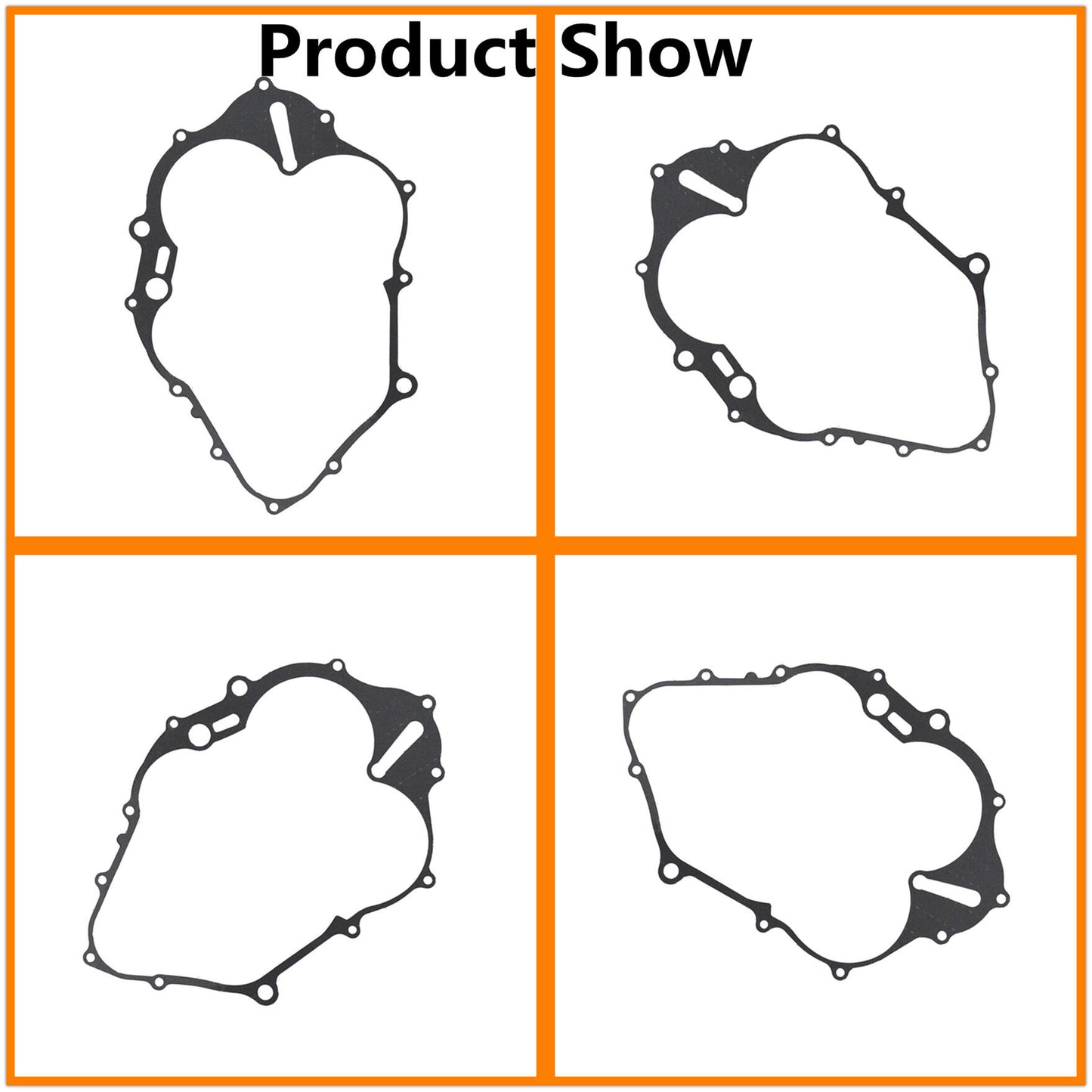 ALL-CARB New Clutch Cover Gasket Fits for 2001-2005 Yamaha YFM660R Raptor 660R and LE and SE