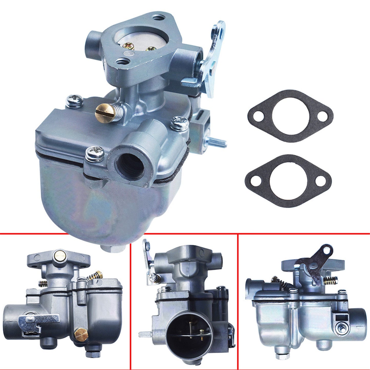 251234R91 Carburetor with Gaskets Replacement for IH Farmall Tractor Cub LowBoy Cub Engines Replace 251234R92