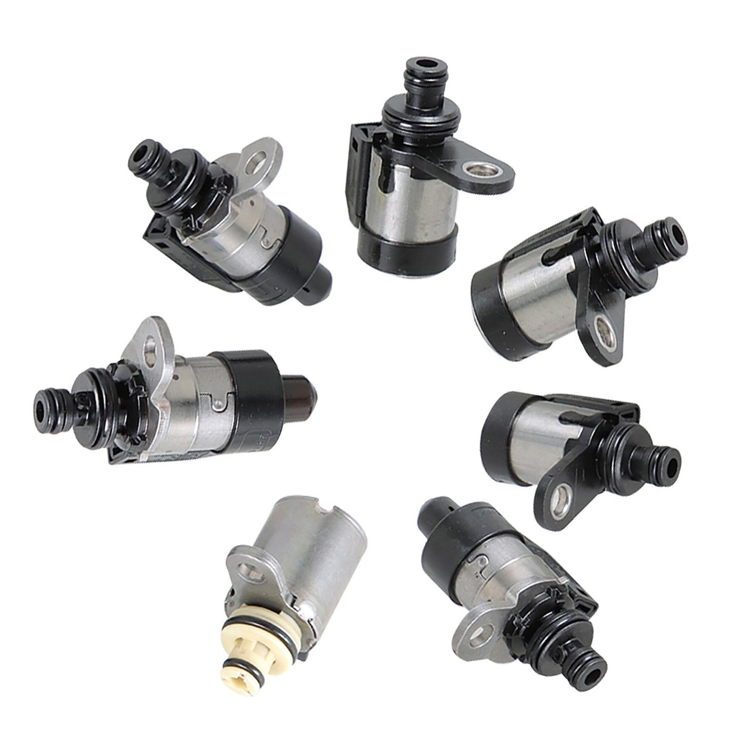 ALL-CARB 7Pcs Transmission Solenoid RE5R05A Replacement for Nissan Infiniti Hyundai Datsun 2003-2011 31941-1FX02,63431A-U
