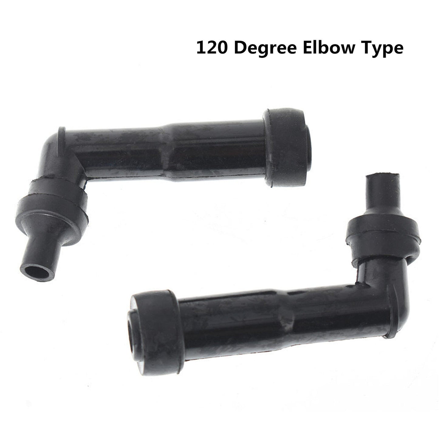 ALL-CARB 2 Packs Spark Plug Boot Cap Cover Resistor Replacement for XB05F 120 Degree ATV Motorcycle