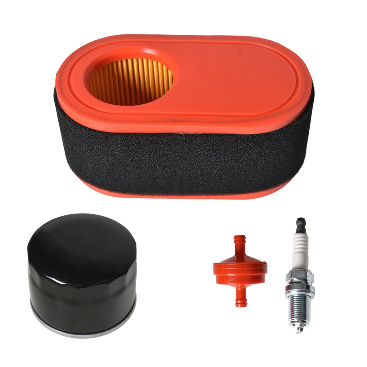 ALL-CARB LT1500 951-12260 Air Filter 951-12690 Oil Filter Replacement for Troy-Bilt TB30 TB30R TB33LS TB42 TBWC33XP LT3800 LT4200 4P90JUB 4P90JUC 4P90M0