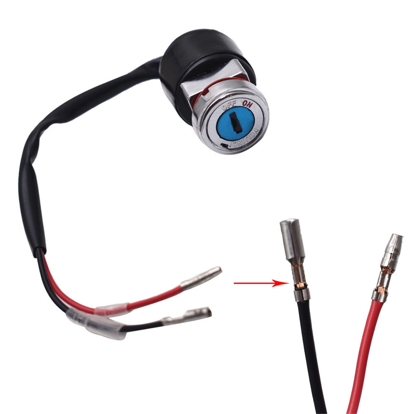 ALL-CARB Ignition Switch With Keys 35010-111-671 Replacement for Honda CB100 125S CL70 90 100 100S 125S CT90 S90 SL100 125