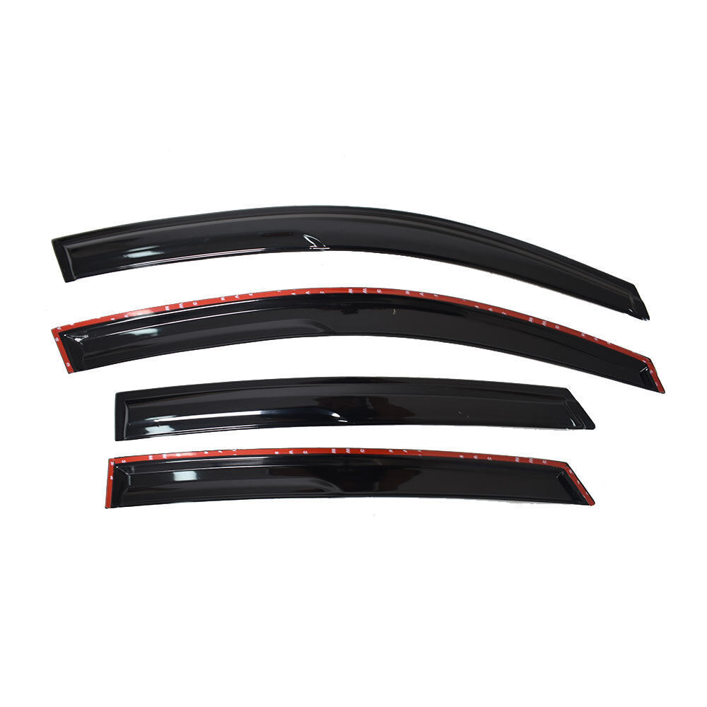 ALL-CARB Window Vent Visors Shade Sun Rain Wind Guards Deflectors Cover Acrylic Replacement for Honda Civic Sedan 2016-2020 Outside 4 Pieces Black