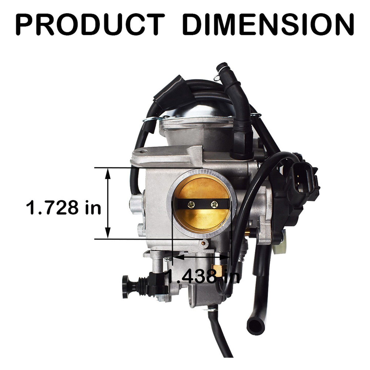Carburetor Replacement for Honda Foreman 500 2005-2011 Replaces 16100-HP0-A02 16100-HP0-A03