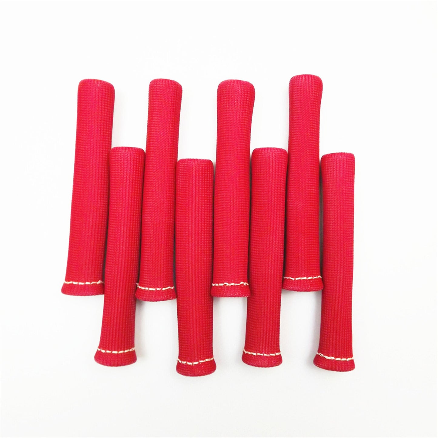 ALL-CARB Red Spark Plug Wire Boots Heat Shield Protector Sleeve 1200° Replacement for SBC BBC 8 Pcs