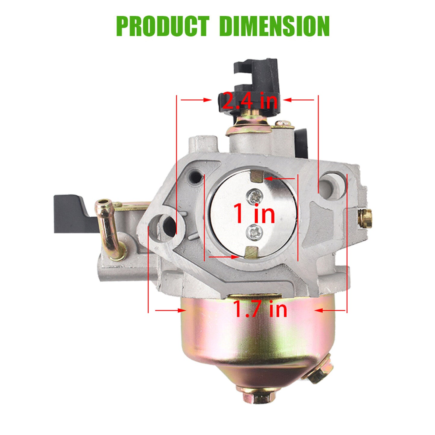 ALL-CARB Carburetor with Oil Filter Gaskets Replacement For Honda GX340 GX390 11HP 13HP Engine Generator 16100-ZF2-V00 16100-ZF2-V01