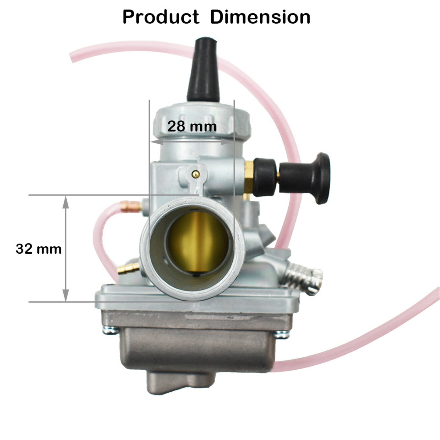 Carburetor Carb Fit for Yamaha Blaster 200 YFS200 1988-2006 TTR125 2000-2004 YZ80 1981-2001 DT175 1976-1981 BW200 1985-1988 28mm