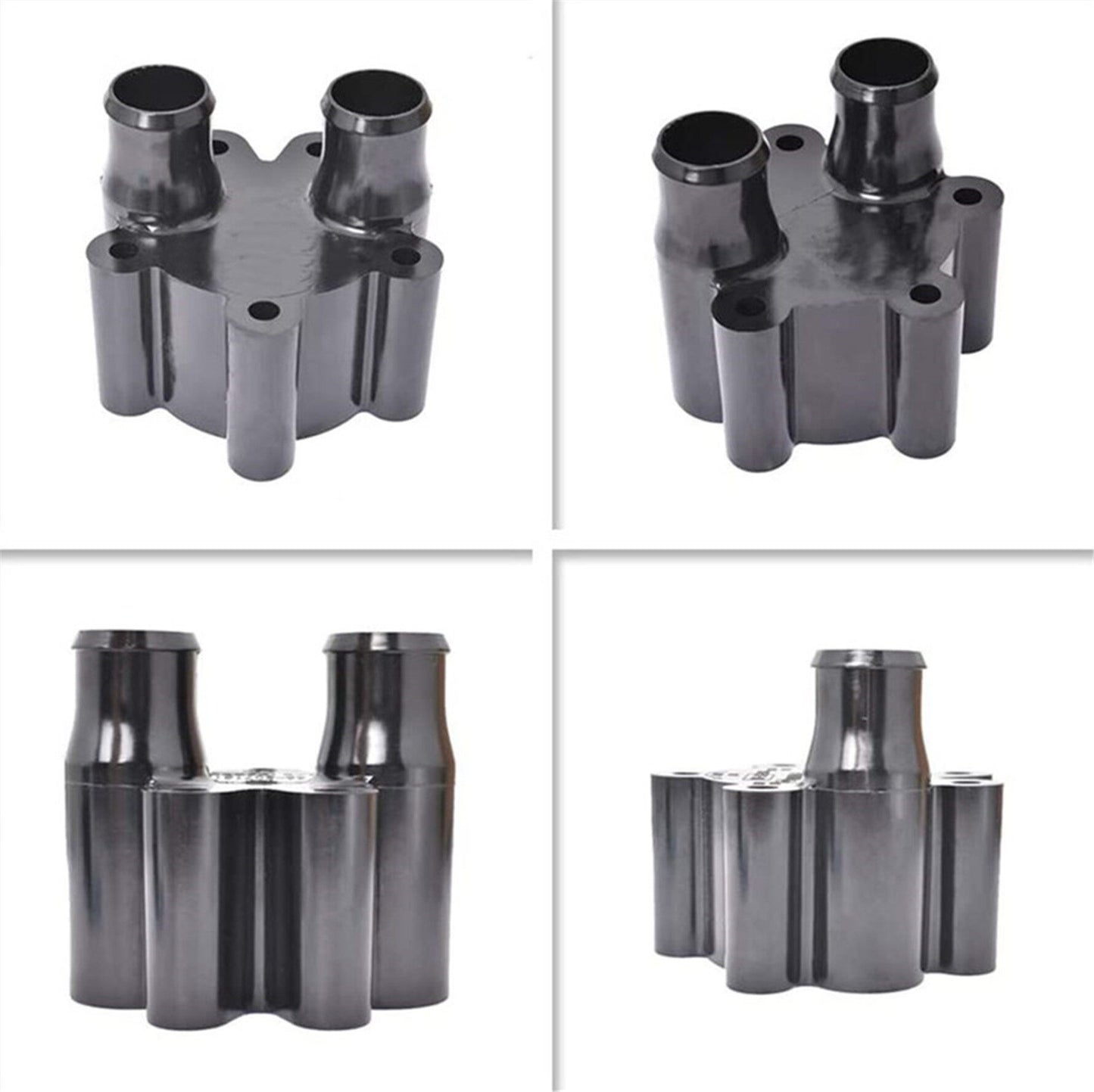 ALL-CARB Water Pump Impeller Kit & Housing Sea Water Pump Impeller Repair Parts Replacement for Mercury Mariner Bravo Raw 46-807151A14 18-3150