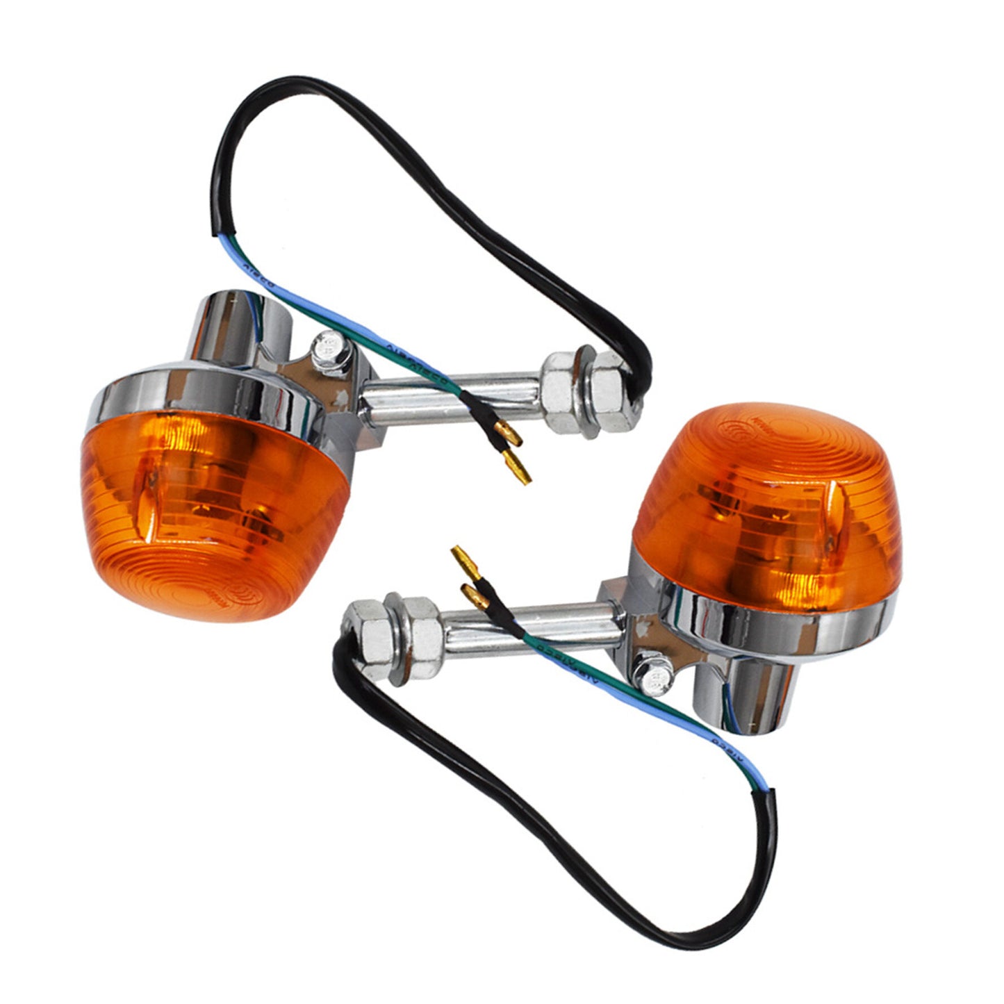 ALL-CARB 2 Pcs Motorcycle Turn Signal Light Lamp 12mm 12V Replacement for Honda C70 CT70 CT90 XL100 CB350 CM400 CB450 CB750
