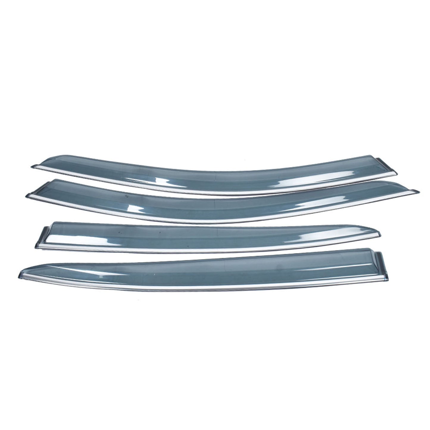ALL-CARB Window Vent Visors Shade Sun Rain Wind Guards Deflectors Cover Acrylic Replacement for Infiniti Q50 All Models 2014-2022 Outside 4 Pieces Smoke