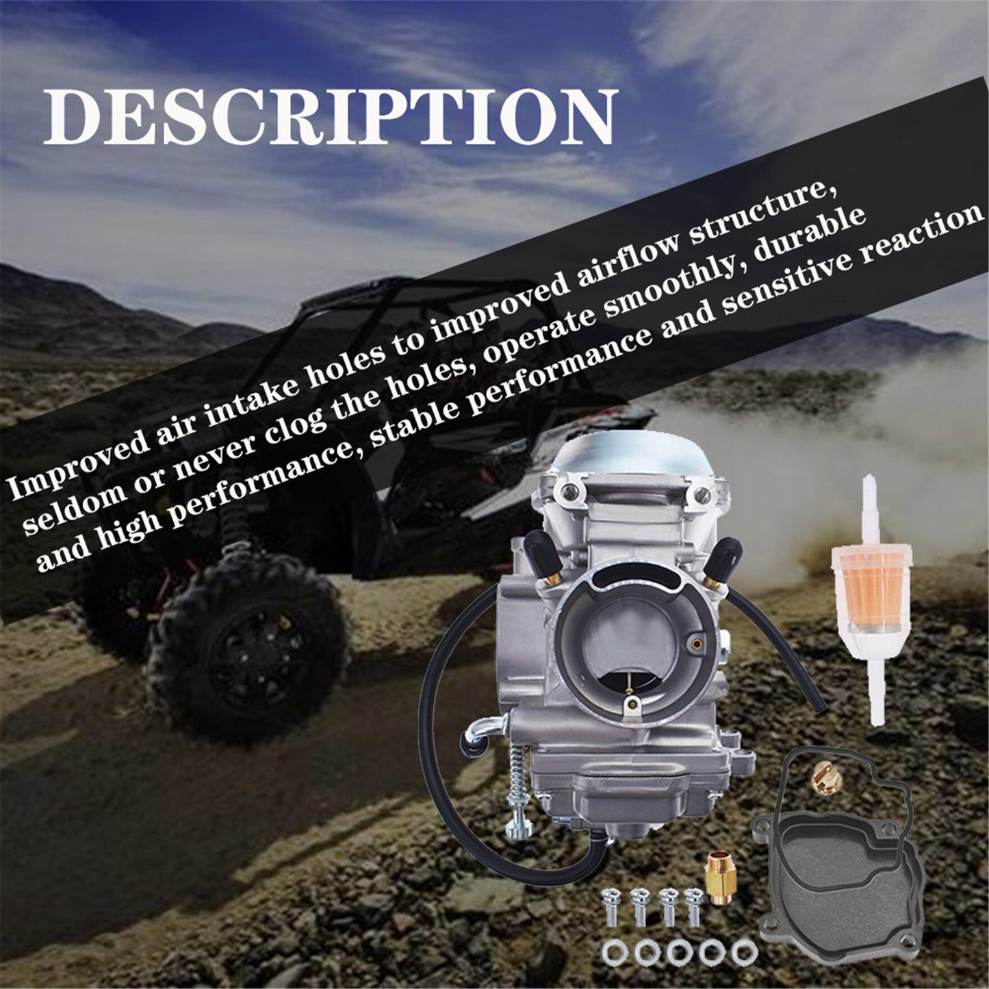 Carburetor Carb Fit For Arctic Cat 300 1998 1999 2000 2x4 4x4 300