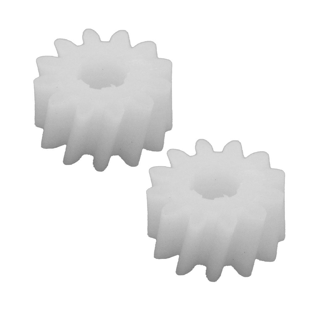 ALL-CARB Set of 2 Reclining Car Seat Gear Replacement for BMW E36 320i 325i 318i 328i M3 White