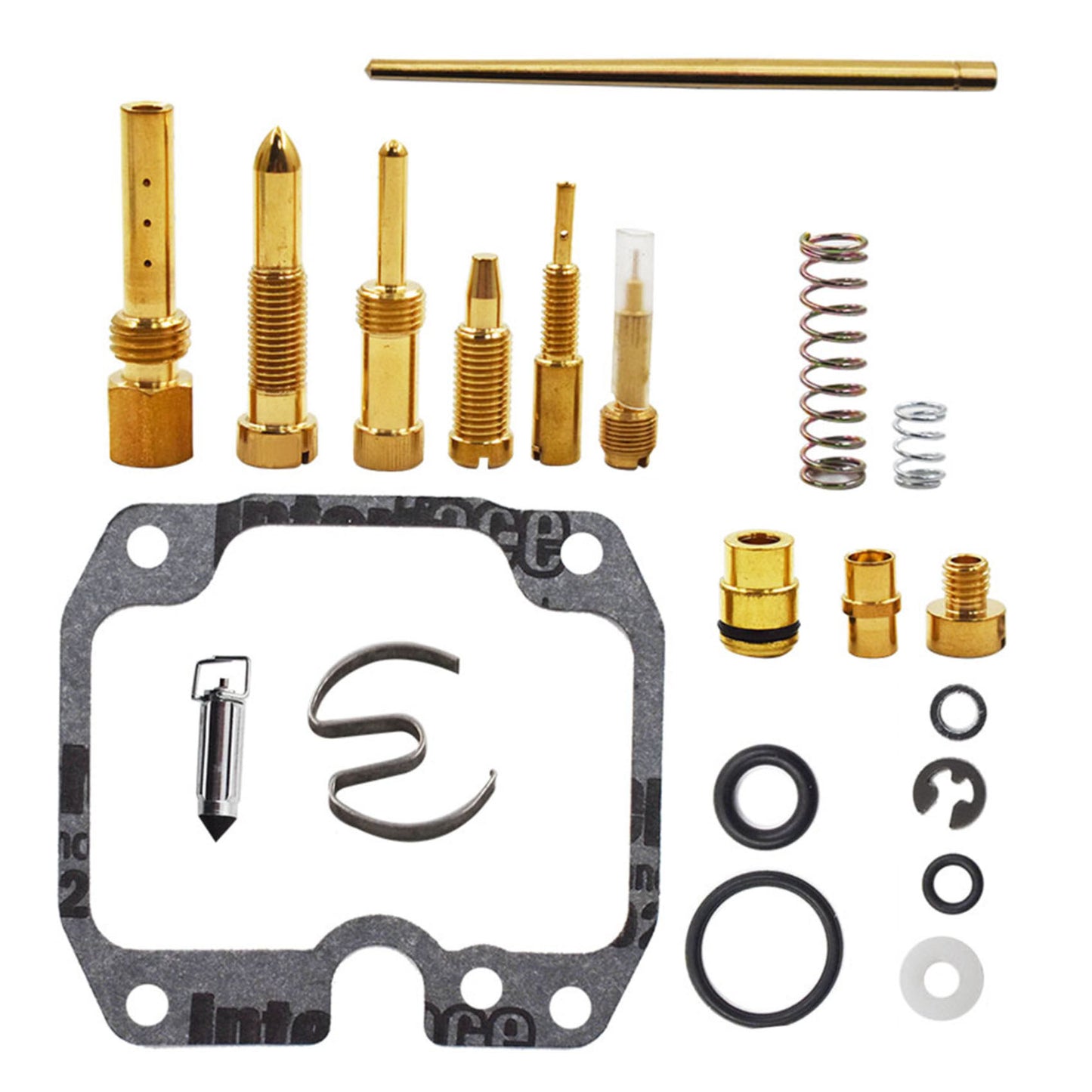 Carburetor Carb Rebuild Kit Repair Fit for Yamaha Timberwolf YFB250U 1992-1998 YFB 250